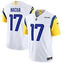 Zennovawear Men's Los Angeles Rams Puka Nacua White Vapor F.U.S.E. Limited Jersey
