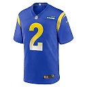Zennovawear Men's Los Angeles Rams Quintez Cephus Royal Team Game Jersey