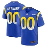 Zennovawear Men's Los Angeles Rams Royal Custom Game Jersey