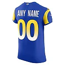 Zennovawear Men's Los Angeles Rams Royal Vapor F.U.S.E. Elite Custom Jersey