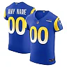 Zennovawear Men's Los Angeles Rams Royal Vapor F.U.S.E. Elite Custom Jersey