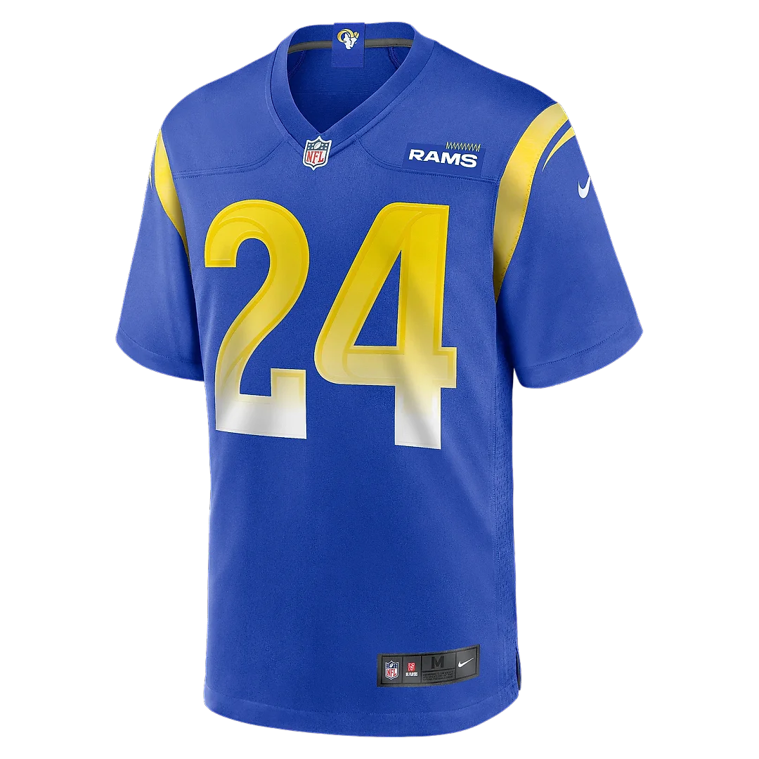 Zennovawear Men's Los Angeles Rams Royce Freeman Royal Game Jersey