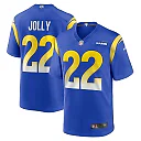 Zennovawear Men's Los Angeles Rams Shaun Jolly Royal Home Game Jersey