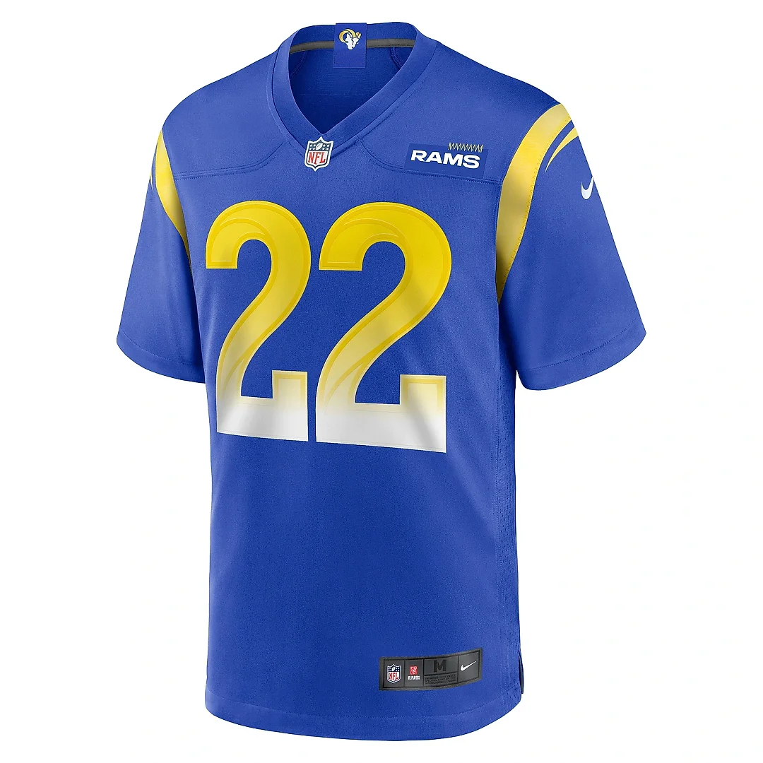 Zennovawear Men's Los Angeles Rams Shaun Jolly Royal Home Game Jersey