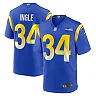 Zennovawear Men's Los Angeles Rams Tanner Ingle Royal Home Game Jersey