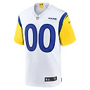 Zennovawear Men's Los Angeles Rams White Alternate Custom Jersey