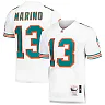 Zennovawear Men's Miami Dolphins 1995 Dan Marino Mitchell & Ness White Throwback Retired Player Pocket Jersey
