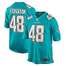 Zennovawear Men's Miami Dolphins Blake Ferguson Aqua Game Jersey