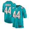 Zennovawear Men's Miami Dolphins Chop Robinson Aqua Player Game Jersey