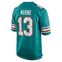 Zennovawear Men's Miami Dolphins Dan Marino Aqua Retired Player Jersey