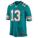 Zennovawear Men's Miami Dolphins Dan Marino Aqua Retired Player Jersey