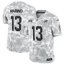 Zennovawear Men's Miami Dolphins Dan Marino Arctic Camo 2024 Salute to Service Retired Player Limited Jersey