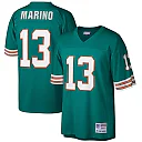 Zennovawear Men's Miami Dolphins Dan Marino Mitchell & Ness Aqua Big & Tall 1984 Retired Player Jersey