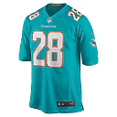 Zennovawear Men's Miami Dolphins Devon Achane Aqua Player Game Jersey