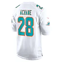 Zennovawear Men's Miami Dolphins Devon Achane White Player Game Jersey