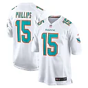 Zennovawear Men's Miami Dolphins Jaelan Phillips White Game Jersey