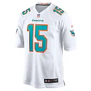 Zennovawear Men's Miami Dolphins Jaelan Phillips White Game Jersey