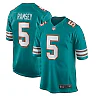 Zennovawear Men's Miami Dolphins Jalen Ramsey Aqua Alternate Game Jersey
