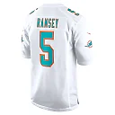 Zennovawear Men's Miami Dolphins Jalen Ramsey White Away Game Jersey