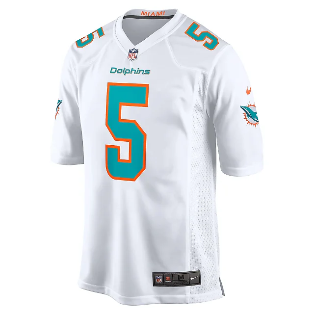 Zennovawear Men's Miami Dolphins Jalen Ramsey White Away Game Jersey