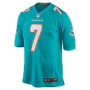 Zennovawear Men's Miami Dolphins Jason Sanders Aqua Game Jersey