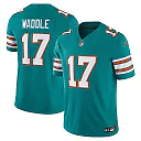 Zennovawear Men's Miami Dolphins Jaylen Waddle Aqua Vapor F.U.S.E. Limited Jersey