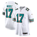 Zennovawear Men's Miami Dolphins Jaylen Waddle White Game Jersey