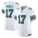 Zennovawear Men's Miami Dolphins Jaylen Waddle White Vapor F.U.S.E. Limited Jersey