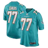 Zennovawear Men's Miami Dolphins John Jenkins Aqua Game Player Jersey