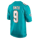Zennovawear Men's Miami Dolphins Jonnu Smith Aqua Game Jersey
