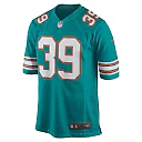 Zennovawear Men's Miami Dolphins Larry Csonka Aqua Retired Player Jersey