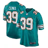 Zennovawear Men's Miami Dolphins Larry Csonka Aqua Retired Player Jersey