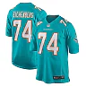 Zennovawear Men's Miami Dolphins Liam Eichenberg Aqua Game Jersey