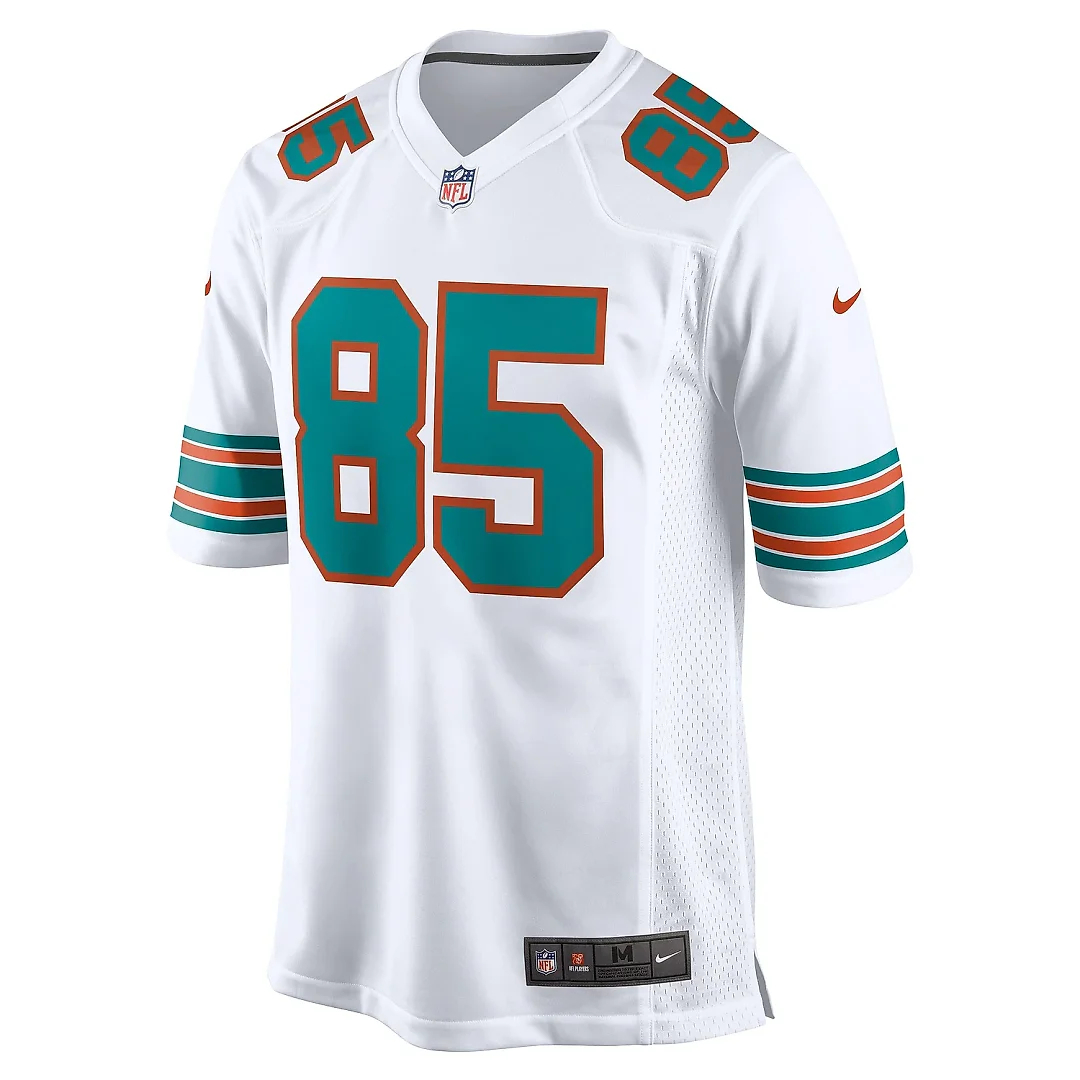 Zennovawear Men's Miami Dolphins Mark Duper White Retired Player Jersey