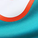 Zennovawear Men's Miami Dolphins Raleigh Webb Aqua Team Game Jersey
