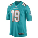 Zennovawear Men's Miami Dolphins Skylar Thompson Aqua Game Player Jersey