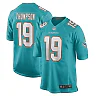 Zennovawear Men's Miami Dolphins Skylar Thompson Aqua Game Player Jersey