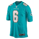 Zennovawear Men's Miami Dolphins Skylar Thompson Aqua Team Game Jersey