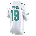 Zennovawear Men's Miami Dolphins Skylar Thompson White Game Player Jersey