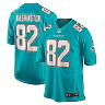 Zennovawear Men's Miami Dolphins Tahj Washington Aqua Game Jersey