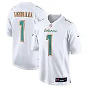 Zennovawear Men's Miami Dolphins Tua Tagovailoa White Fashion Game Jersey
