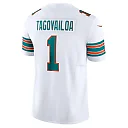 Zennovawear Men's Miami Dolphins Tua Tagovailoa White Vapor F.U.S.E. Limited Jersey