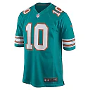 Zennovawear Men's Miami Dolphins Tyreek Hill Aqua Alternate Game Jersey