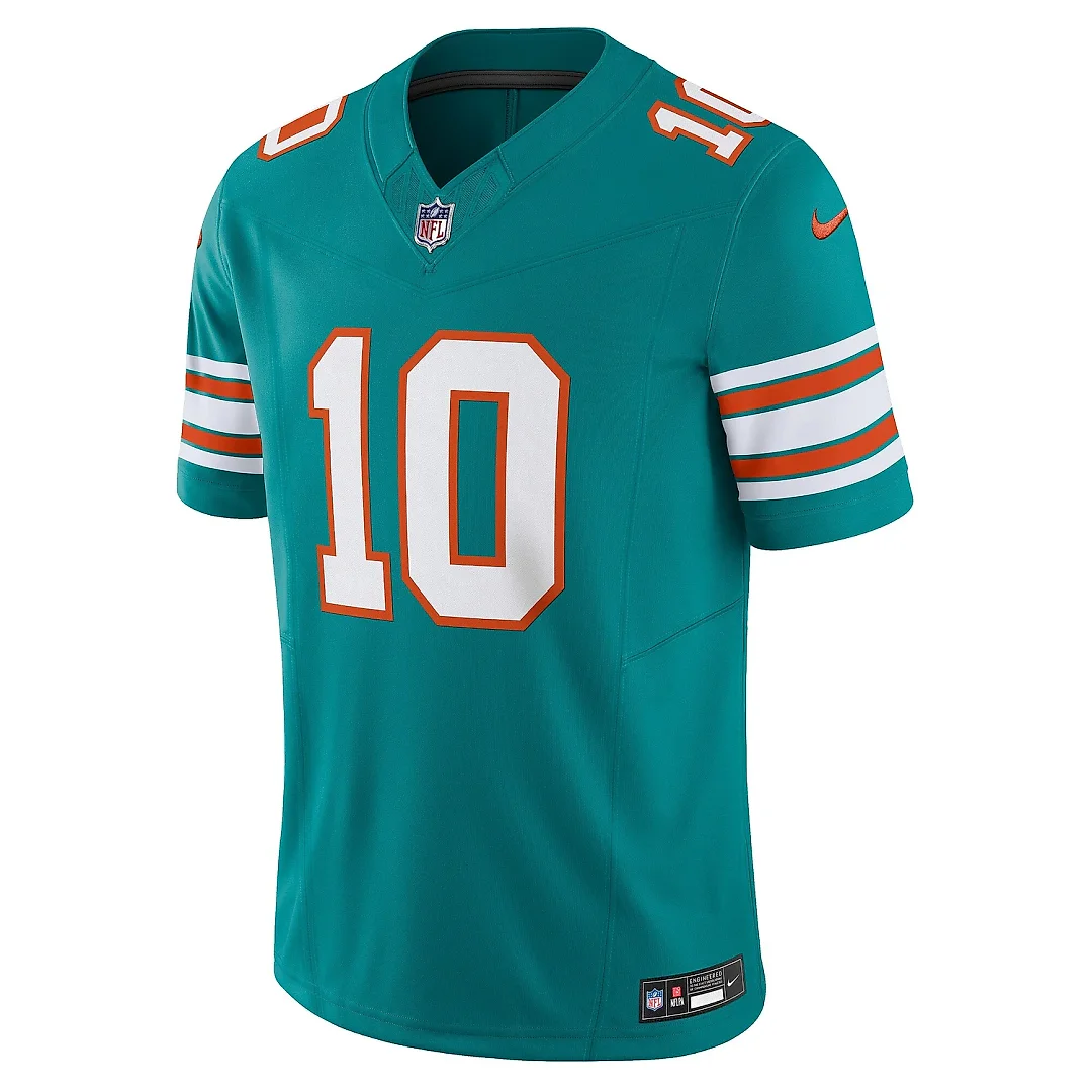 Zennovawear Men's Miami Dolphins Tyreek Hill Aqua Vapor F.U.S.E. Limited Jersey