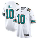 Zennovawear Men's Miami Dolphins Tyreek Hill White Alternate Game Jersey