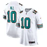 Zennovawear Men's Miami Dolphins Tyreek Hill White Alternate Game Jersey