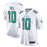 Zennovawear Men's Miami Dolphins Tyreek Hill White Game Jersey