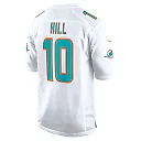 Zennovawear Men's Miami Dolphins Tyreek Hill White Game Jersey