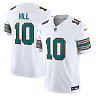Zennovawear Men's Miami Dolphins Tyreek Hill White Vapor F.U.S.E. Limited Jersey