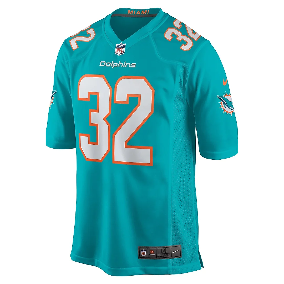 Zennovawear Men's Miami Dolphins Verone McKinley III Aqua Game Player Jersey